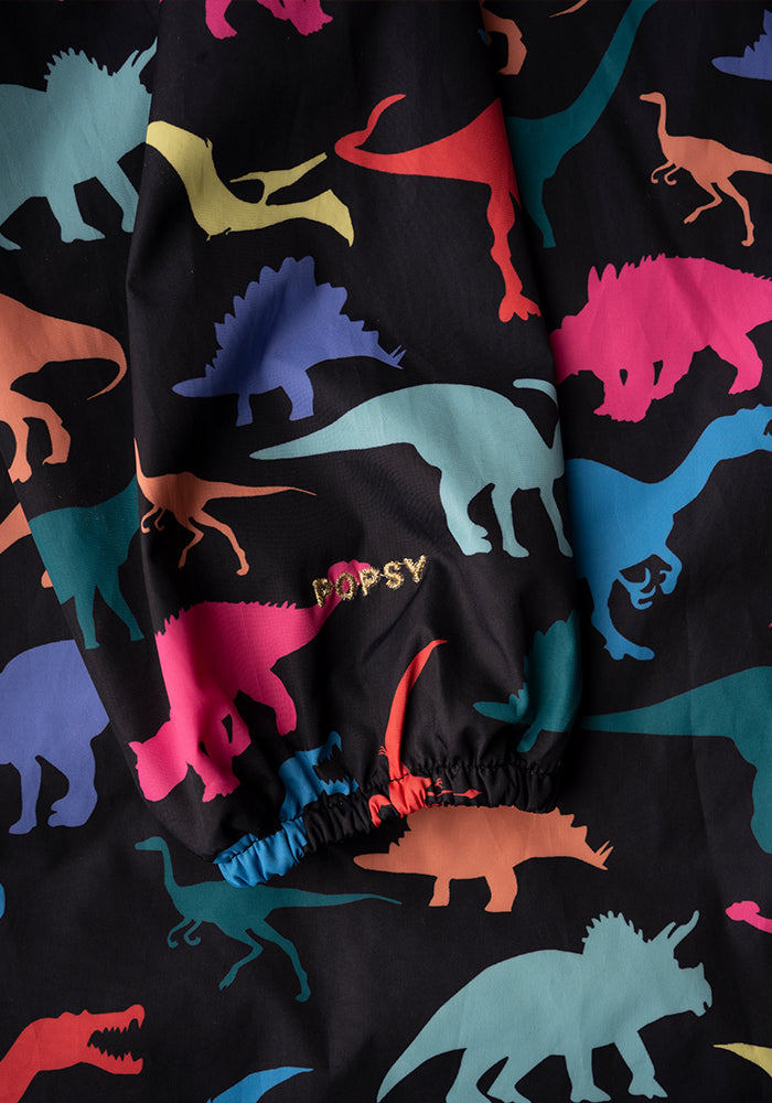 Second angle of Dinosaur Print Popsy Coat