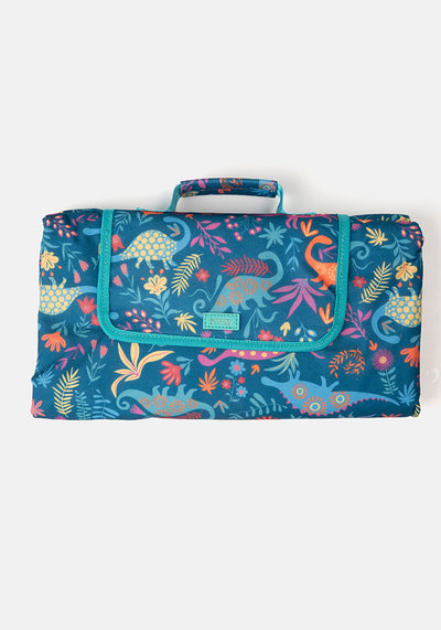 Dinosaur Print Foldable Popsy Picnic Blanket