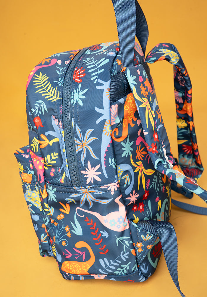 Eleventh angle of Dinosaur Print Mini Backpack