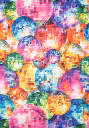 Esmeray Disco Ball Print Midaxi Dress