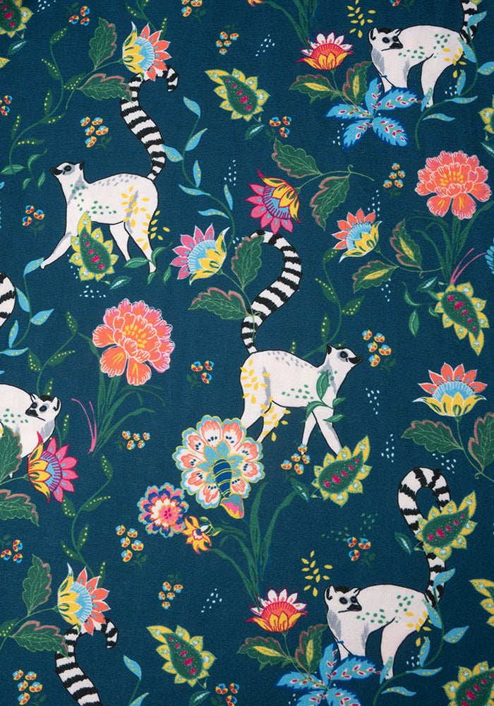 Dita Lemurs Print Full Skirt Dress