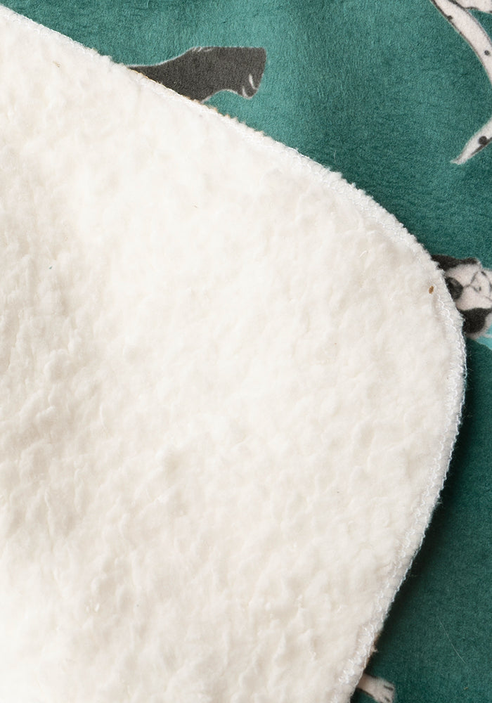 Posh Pooch Print Sherpa Pet Blanket