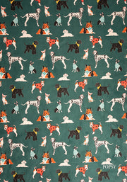 Posh Pooch Print Sherpa Pet Blanket