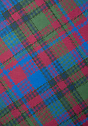 Kirby Winter Check Print Midi Dress