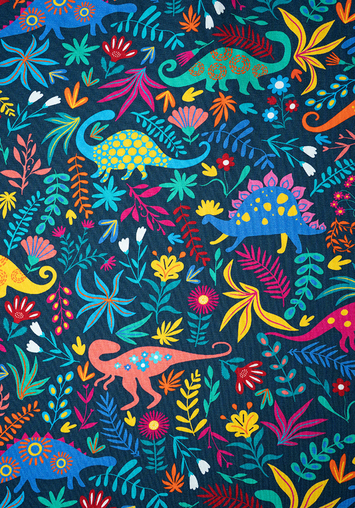 Children's Dinosaur Print Cotton T-Shirt (Dorea)