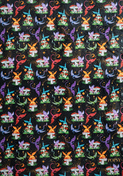 Dragon Mushroom Pop Under Plush Blanket