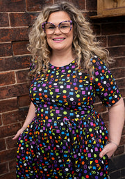 Drew Bright Maths Shape Print Dress