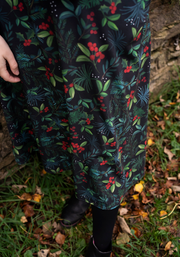 Merrick Holly & Berry Print Midi Dress