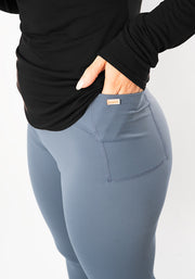 Esra Denim Blue Leggings