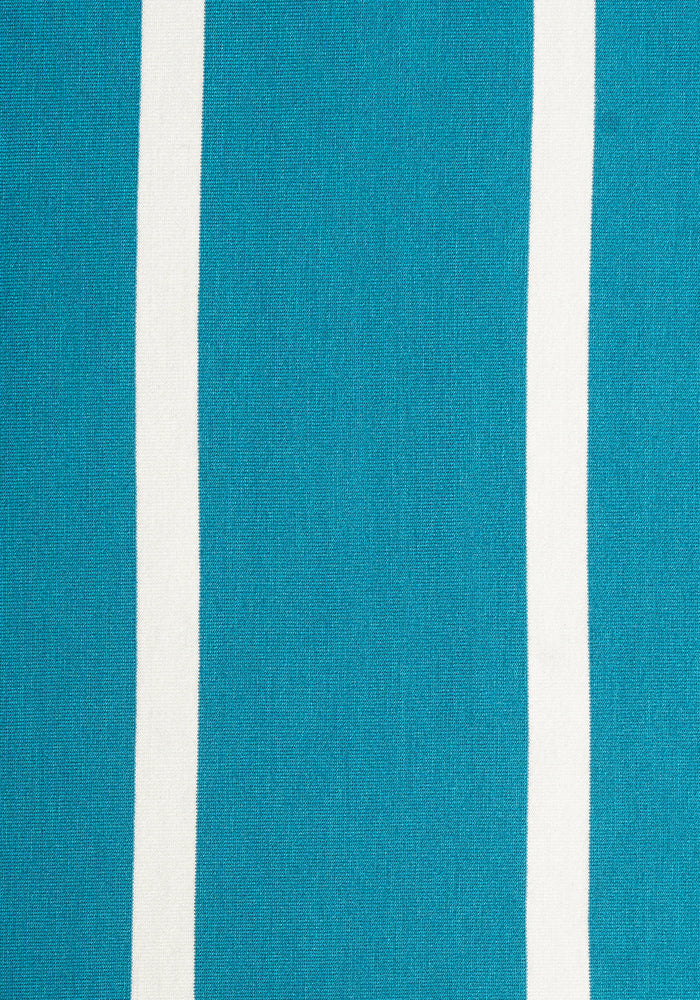 Essie Teal & Ecru Stripe Viscose Dress
