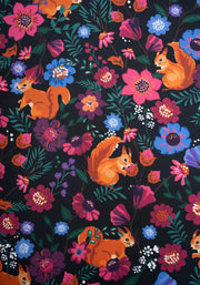 Children's Hidden Squirrel Print Dress (Ezrie)