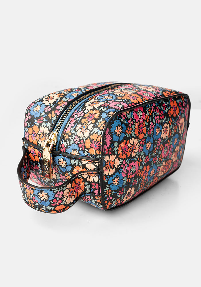 Floral Print Wash Bag