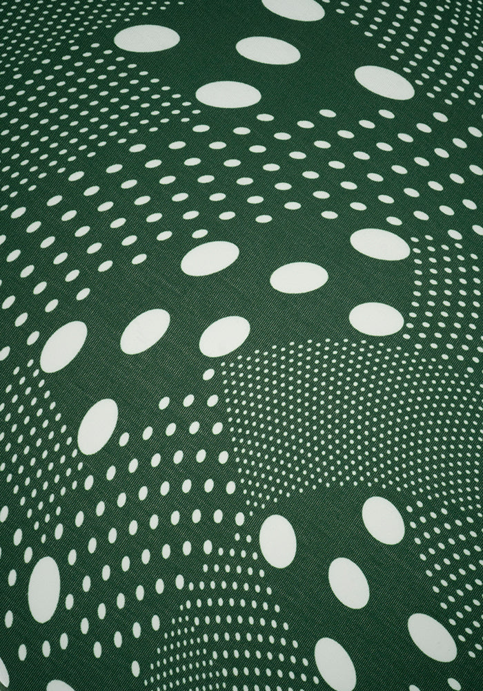 Second angle of Fernabel Multi Spot Print Jersey Trapeze Dress