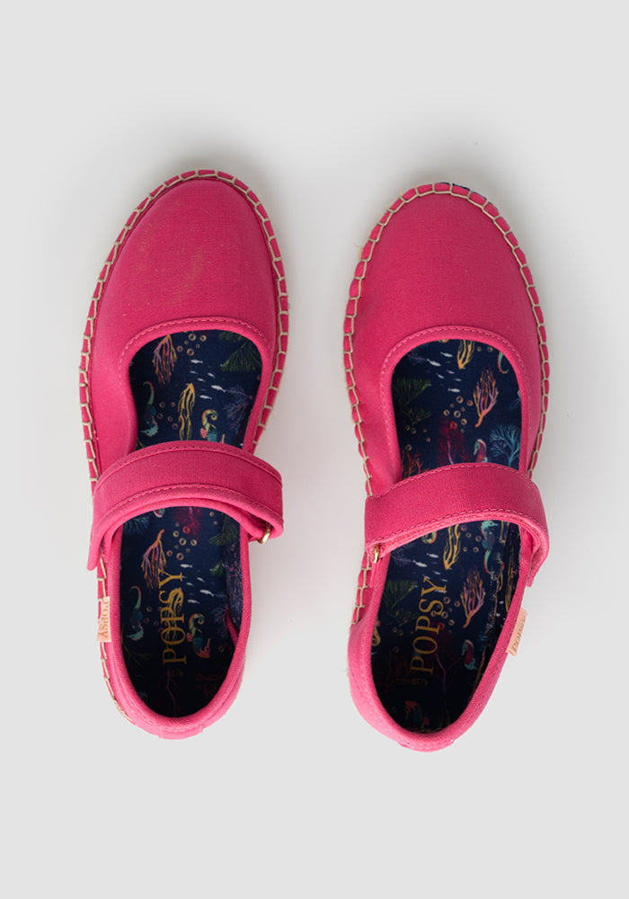 Flat Espadrille Pink