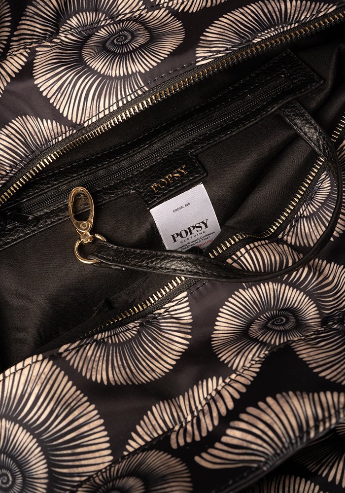 Seventh angle of Fossil Print Beach Bag