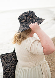 Fossil Print Bucket Hat