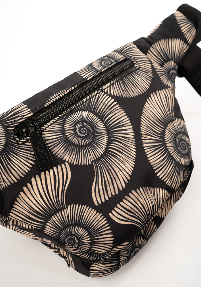 Fossil Print Bum Bag