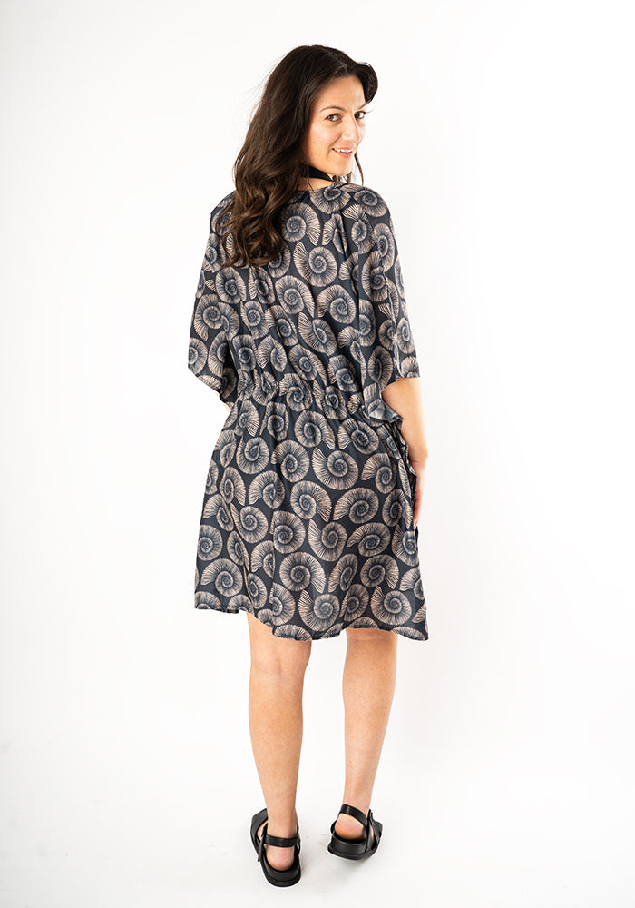 Eighth angle of Fossil Print Cover Up