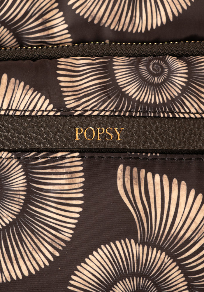 Fossil Print Cross Body Bag