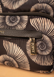 Fossil Print Cross Body Bag