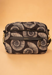 Fossil Print Cross Body Bag