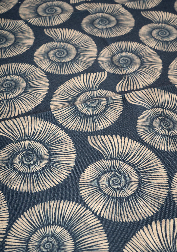 Fourth angle of Fossil Print Tea Towel