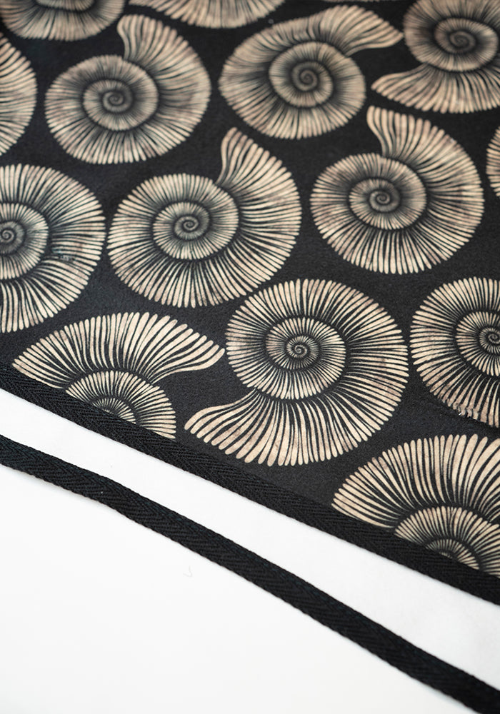 Second angle of Fossil Print Fleece Top