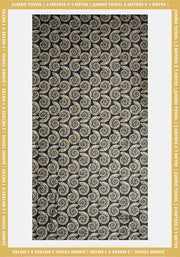 Fossil Print Jumbo Bath Sheet
