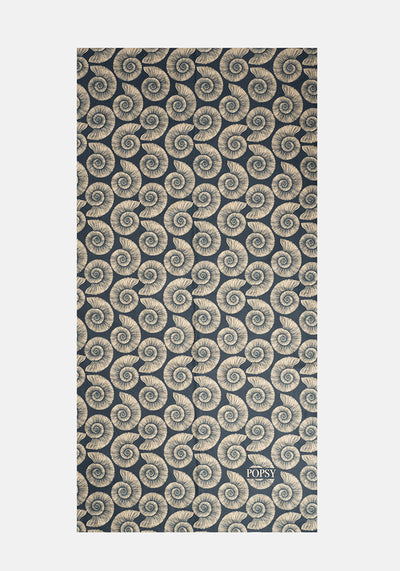 Fossil Print Large Towel