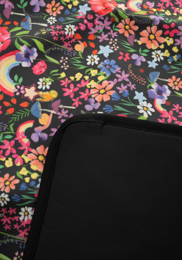 Seventh angle of Garden Rainbow Maternity Bag