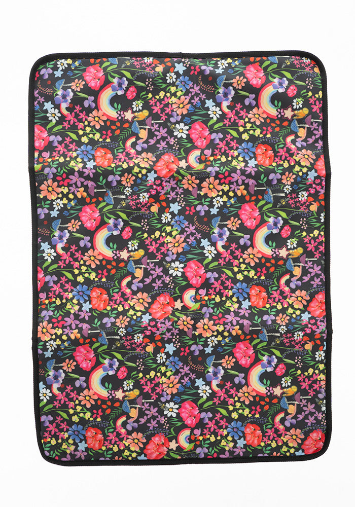 Fifth angle of Garden Rainbow Maternity Bag