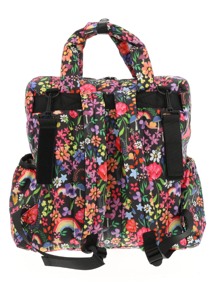 Fourth angle of Garden Rainbow Maternity Bag