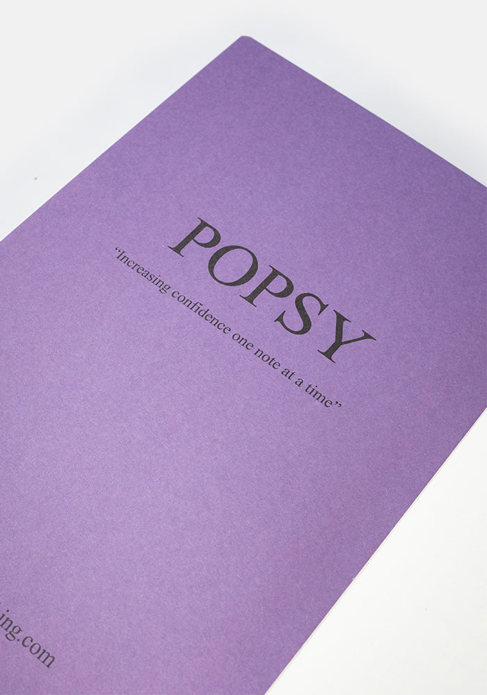 Popsy Rainbow Floral Print Notebook