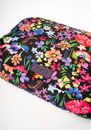 Garden Rainbow Print Makeup Bag