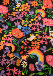 Garden Rainbow Print Popsy Apron