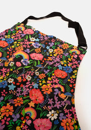 Garden Rainbow Print Popsy Apron