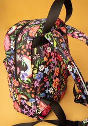Garden Rainbow Print Popsy Mini Backpack