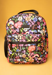 Garden Rainbow Print Popsy Mini Backpack