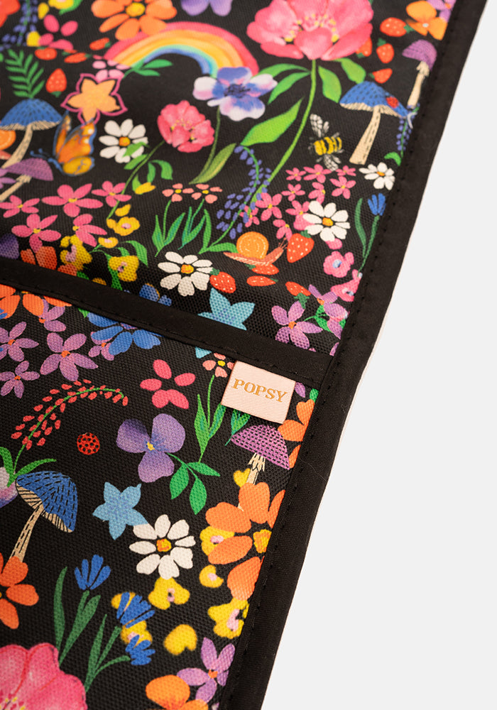 Garden Rainbow Print Popsy Oven Glove