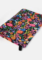 Garden Rainbow Print Popsy Tea Towel