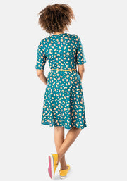 Geraldine Pencil Sharpening Print Dress