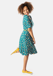 Geraldine Pencil Sharpening Print Dress