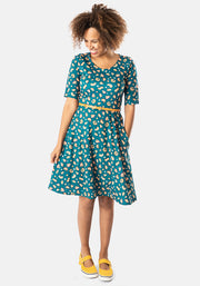 Geraldine Pencil Sharpening Print Dress