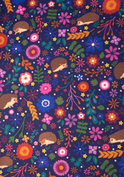 Gertie Hidden Hedgehog Print Midi Dress
