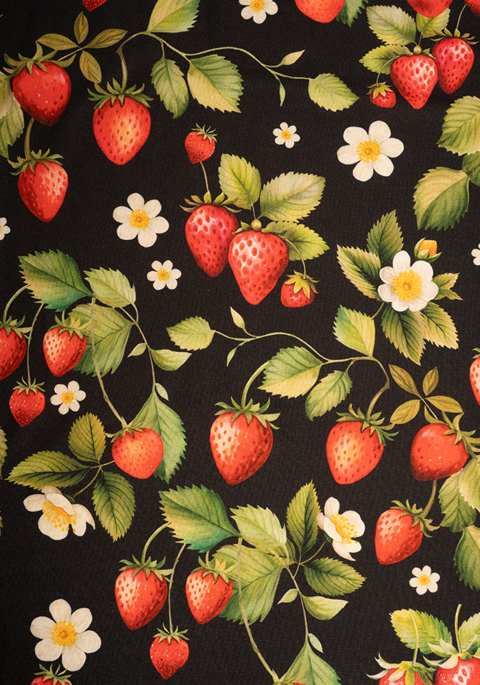 Gillian Wild Strawberry Print Tunic