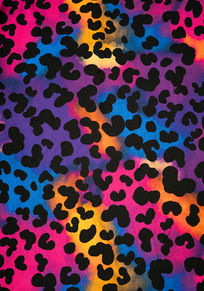 Gillian Ombre Animal Print Cotton Tunic