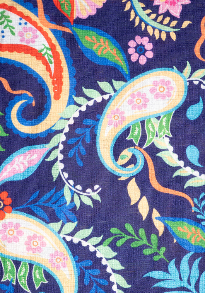 Georgianna Large Paisley Print Dress