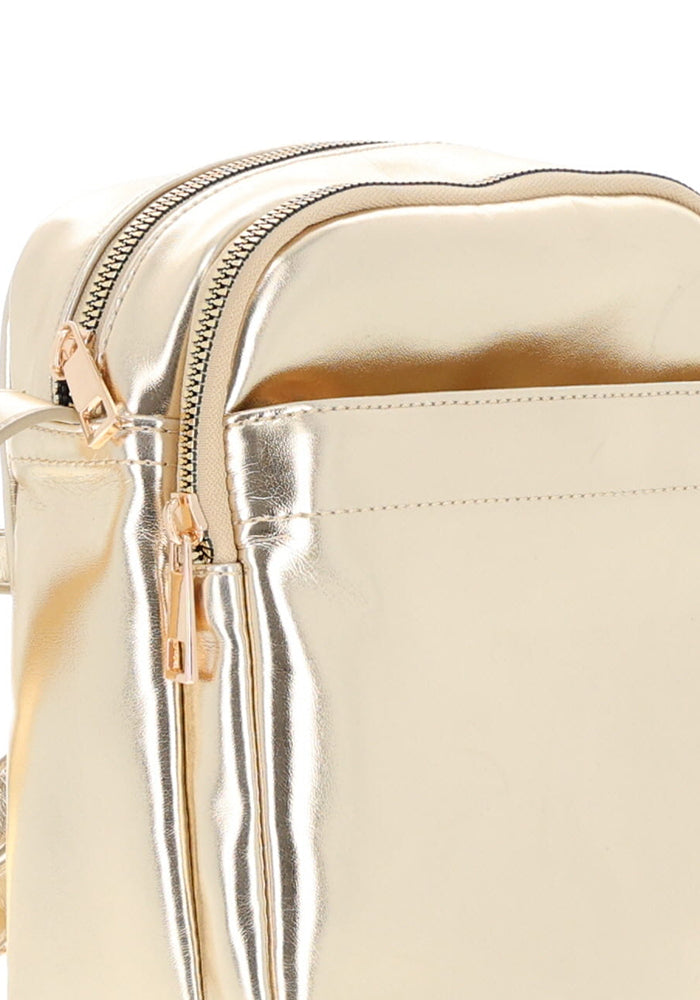 Gold Cross Body Bag