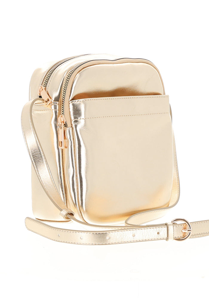 Gold Cross Body Bag