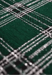 Bridget Green Tartan Midi A-Line Skirt